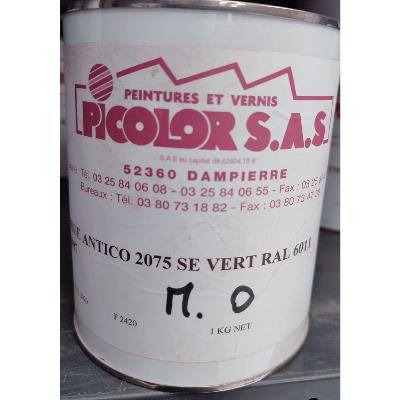 Peinture Anti-corrosion 2075 Vert RAL 6011 - 1L