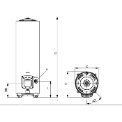 Chauffe eau 300L steatite - Ariston 