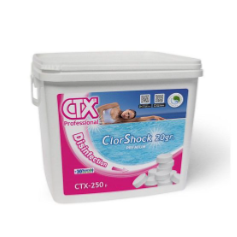 Chlore choc CTX250 désinfectant - Galet 20g - Seau 5kg